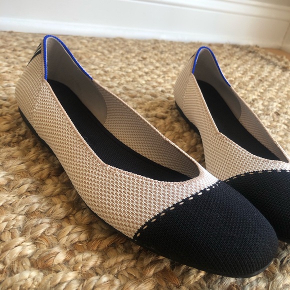 Rothy's Shoes - ROTHYS The Square in Tuxedo. Size 9